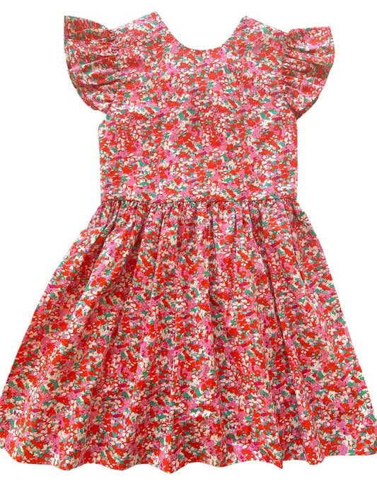 Vestido moño espalda